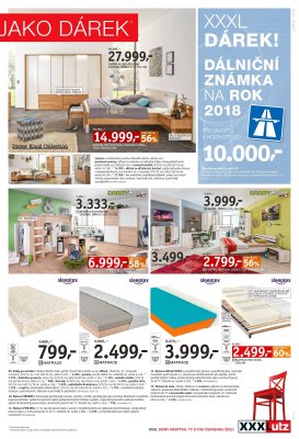 akční leták XXXLutz 23.10.2017-5.11.2017