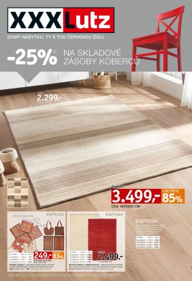 akční leták XXXLutz 23.10.2017-5.11.2017