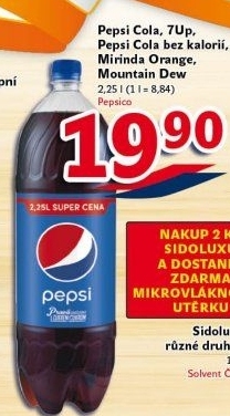 Limonáda Pepsi