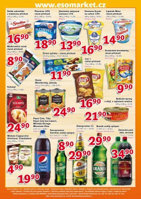akční leták ESO MARKET 25.10.2017-5.11.2017