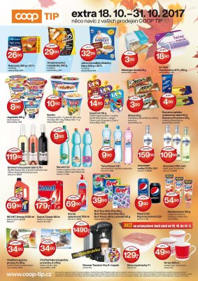 akční leták COOP 18.10.2017-31.10.2017