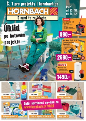 akční leták Hornbach 23.10.2017-31.12.2017
