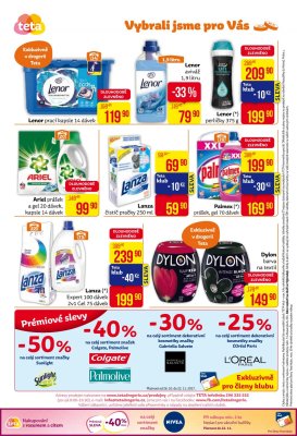 akční leták Teta drogerie 26.10.2017-4.11.2017
