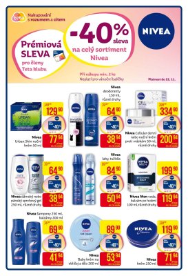 akční leták Teta drogerie 26.10.2017-4.11.2017