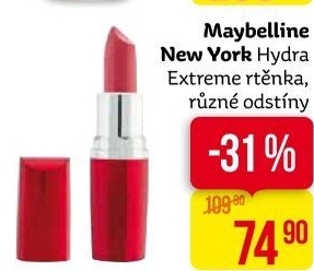 Rtěnka Hydra Extreme Maybelline