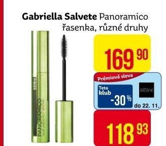 Řasenka Panoramico Gabriella Salvete