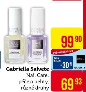 Lak na nehty Nail Care Gabriella Salvete