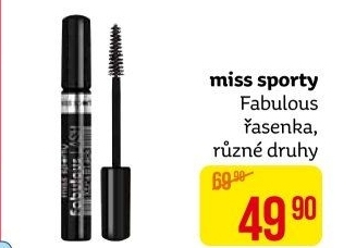Řasenka Fabulous Lash Miss Sporty