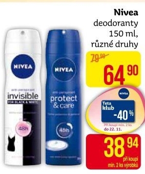 Deodorant sprej Nivea