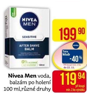 Voda po holení Men Nivea