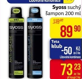Šampon suchý Syoss