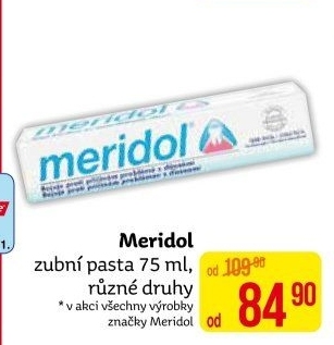 Pasta na zuby Meridol