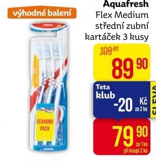 Kartáček na zuby Clean &amp