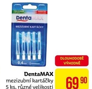 Mezizubní kartáčky Dentamax