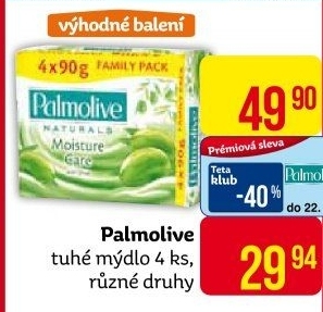 Tuhé mýdlo Palmolive