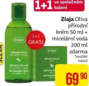 Krém pleťový olivový Ziaja