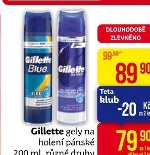 Gel na holení pánský Gillette