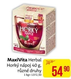 Instantní horký nápoj MaxiVita