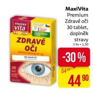 Doplněk stravy Zdravé oči Maxivita Premium