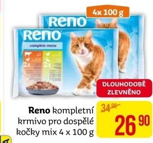 Kapsičky pro kočky Reno