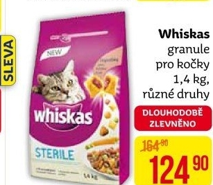 Granule pro kočky Whiskas