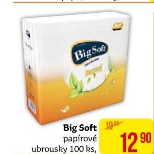 Ubrousky papírové Normal Big Soft
