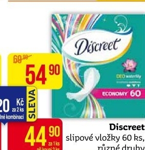 Vložky dámské slipové Discreet