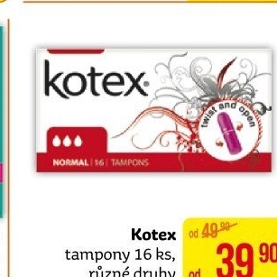 Tampony Kotex