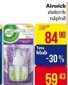Osvěžovač vzduchu elektrický Air Wick - náplň