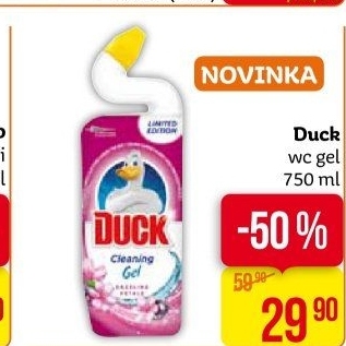 Gelový čistič WC Duck