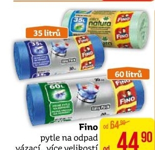 Pytle na odpadky Fino
