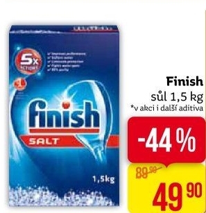 Sůl do myčky Finish