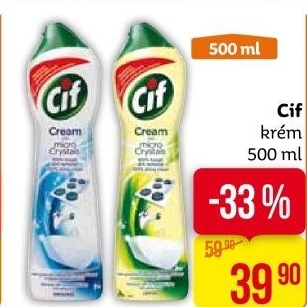 Krémový čistič Cif Cream