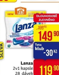 Prací kapsle Lanza