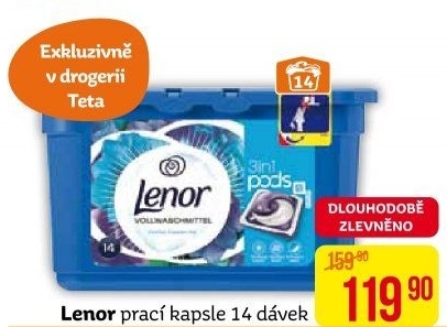Prací kapsle Lenor