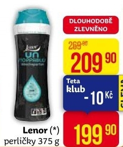 Vonné perličky do pračky Lenor UNstoppables