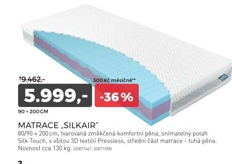 Matrace SILKAIR