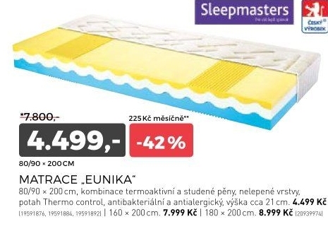 Matrace EUNIKA