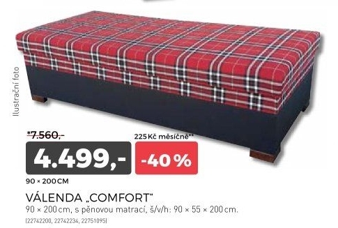 Válenda COMFORT