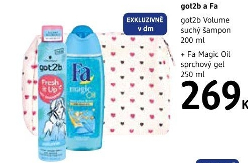 Dárková taška Got2b a Fa