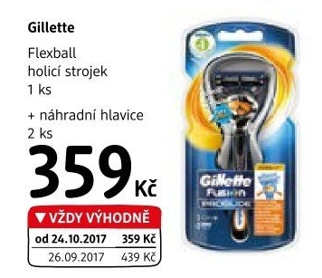 Holicí strojek pánský Flexball Gillette Fusion Proglide