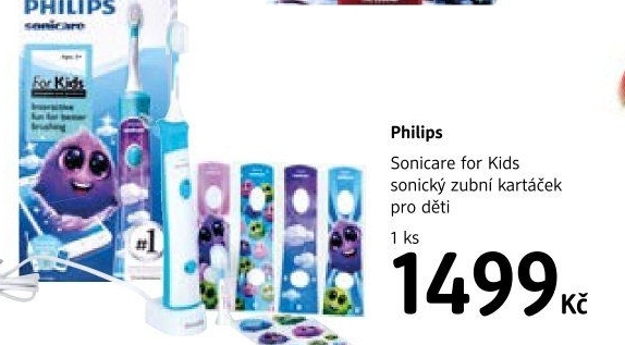 Dětský elektrický zubní kartáček Philips Sonicare