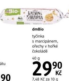 Čokoládová tyčinka dm Bio