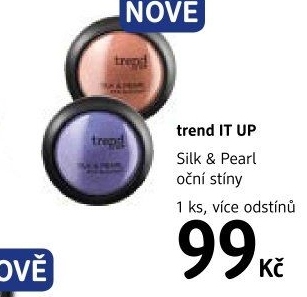 Oční stíny Silk&amp