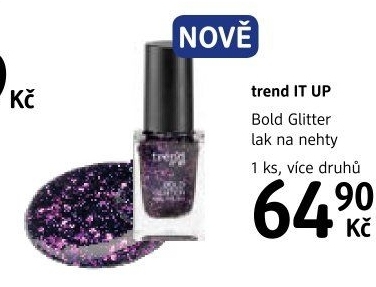 Lak na nehty Bold Glitter Trend IT UP