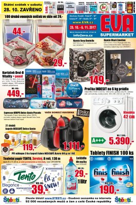 akční leták EVA.cz 25.10.2017-6.11.2017