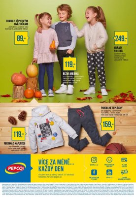 akční leták PEPCO 27.10.2017-2.11.2017