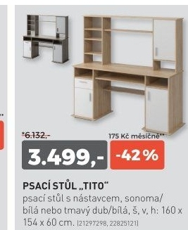 Psací stůl TITO