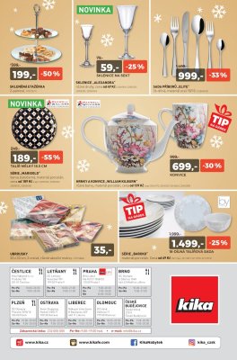 akční leták Kika nábytek 30.10.2017-3.12.2017