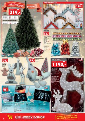 akční leták UNI HOBBY 2.11.2017-12.11.2017